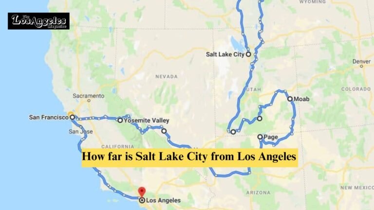 How Far Is Salt Lake City from Los Angeles? 🚗 About 700 miles! A road trip or flight brings you from LA to the scenic beauty of Salt Lake City.