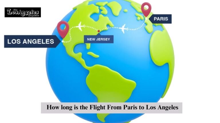 How long is the Flight From Paris to Los Angeles