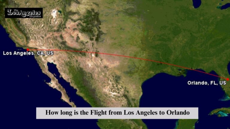 How long is the Flight from Los Angeles to Orlando