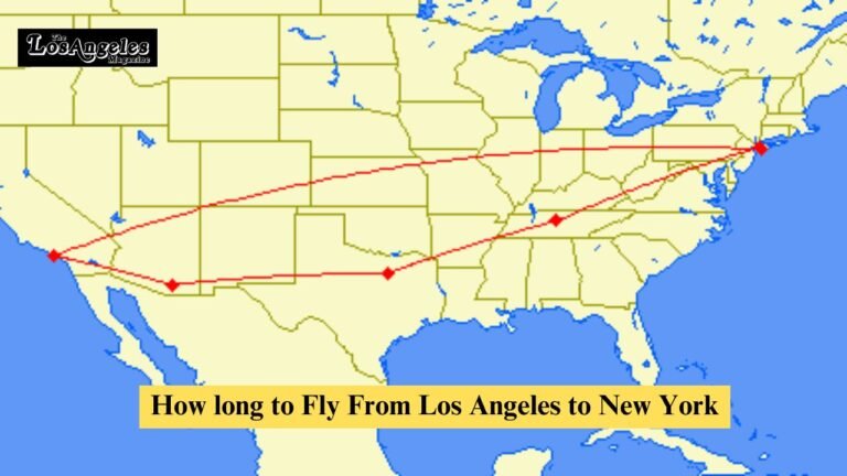 how long to fly from los angeles to new york city