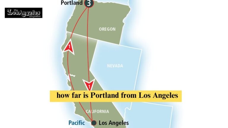 How Far Is Portland from Los Angeles? 🌲 About 960 miles! A journey full of scenic views, whether by road or air ✈️🚗."