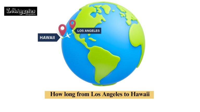 How Long from Los Angeles to Hawaii? ✈️ About 5-6 hours! Fly over the Pacific Ocean to reach Hawaii’s tropical paradise 🌴🌊."