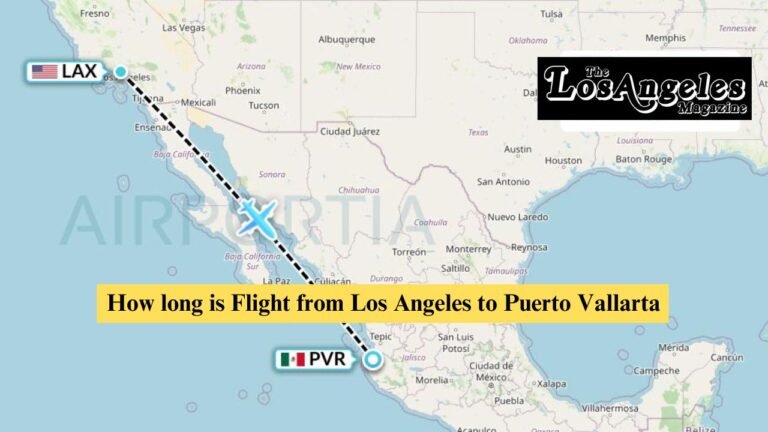 How long is Flight from Los Angeles to Puerto Vallarta