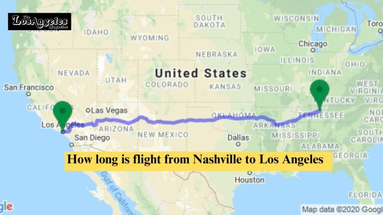 How long is flight from Nashville to Los Angeles