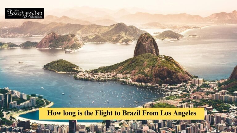 How long is the Flight to Brazil From Los Angeles