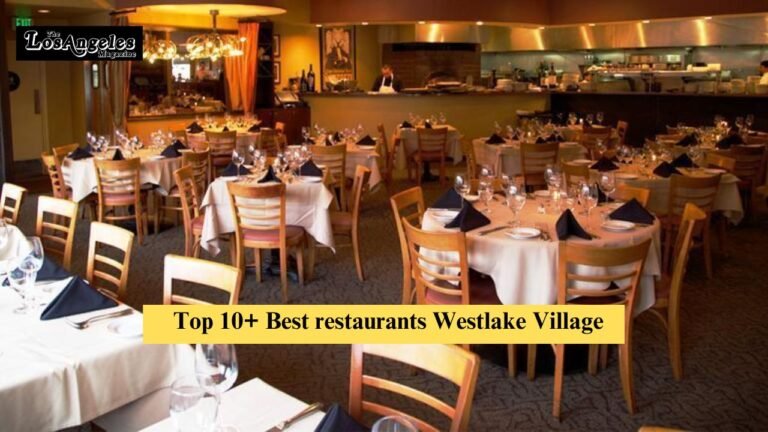 Best restaurants Westlake Village with view